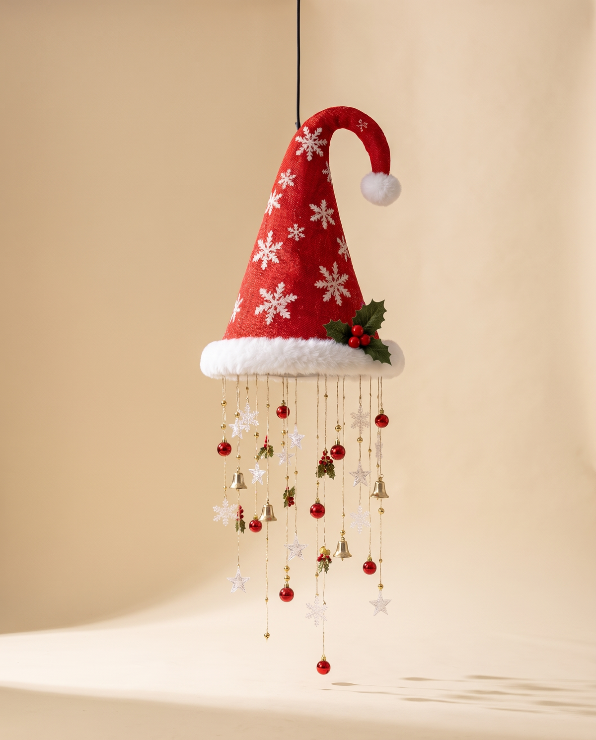 Santa Hat lamp studio shot