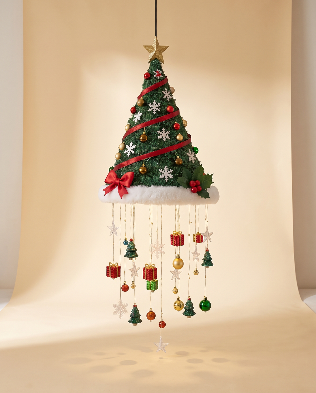 Christmas Tree lamp studio shot